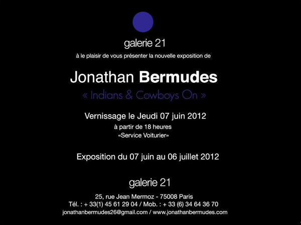 Jonathan Bermudes Exposition Indians & Cowboys On 