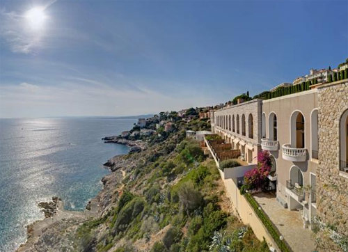 Palais Maeterlinck vue sur mer