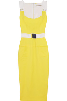 VICTORIA BECKHAM Basketweave cotton-blend dress 1,909.52