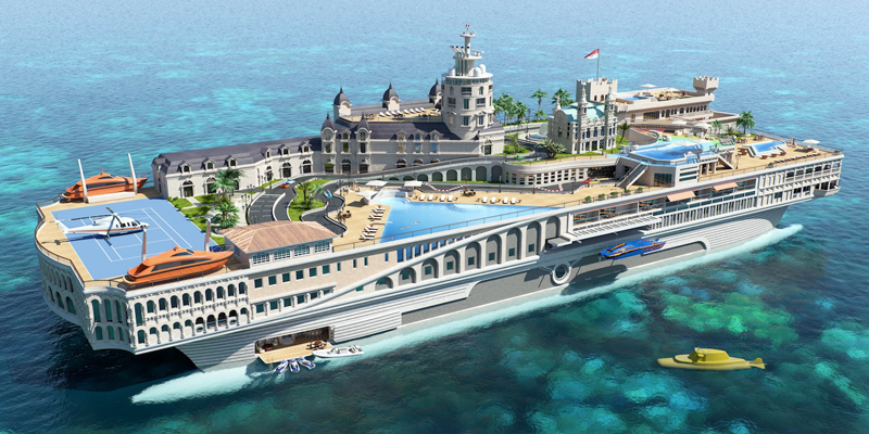 Yacht Streets of Monaco