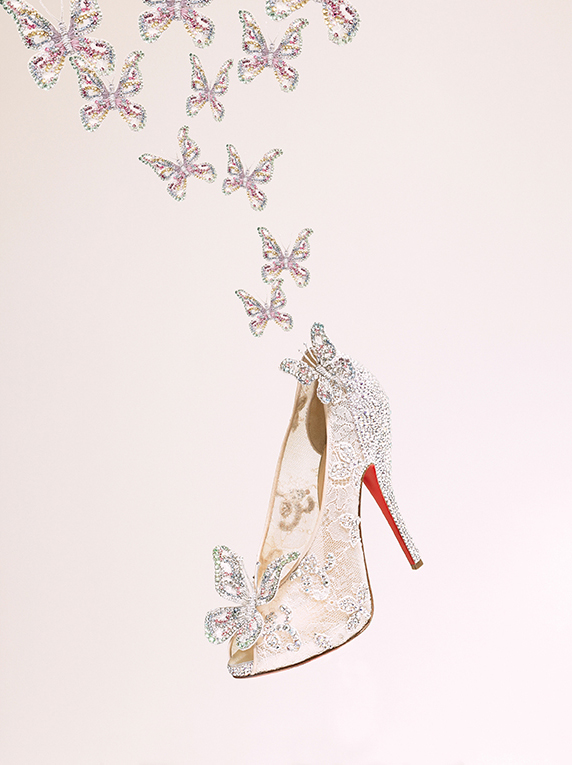 Souliers Cendrillon par Christian Louboutin