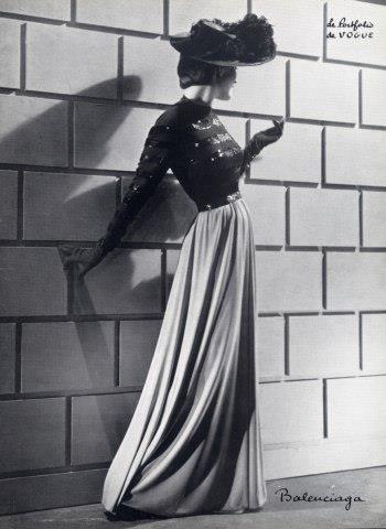 Balenciaga, robe du soir, 1940.