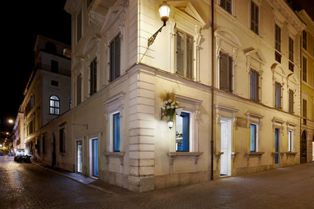 D'extérieur, un appartement romain typique
