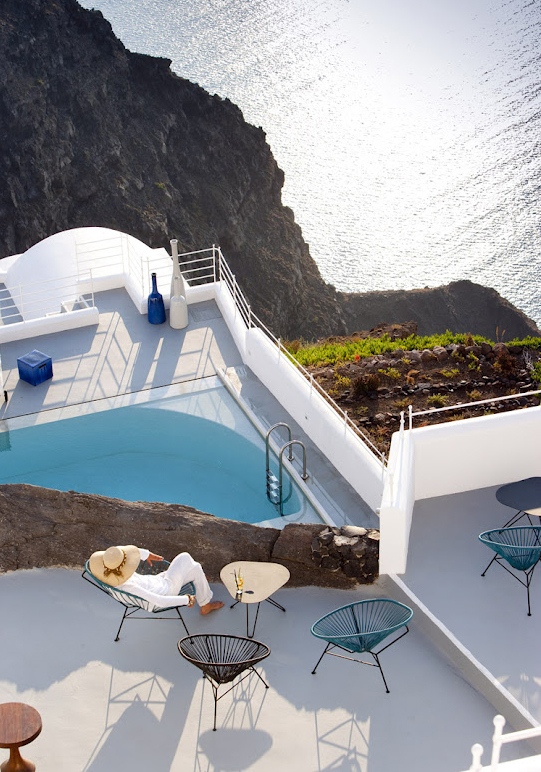 Hôtel GRACE Santorini Terrasse Lounge