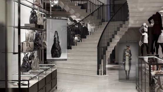 Ouverture de la nouvelle boutique Burberry