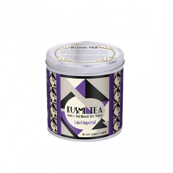 Boite de thé label Impérial Kusmi Tea Boite de thé label Impérial Kusmi Tea