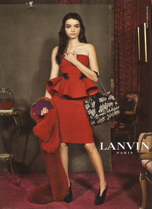 Lanvin Campagne hiver 2012 Lanvin Campagne hiver 2012