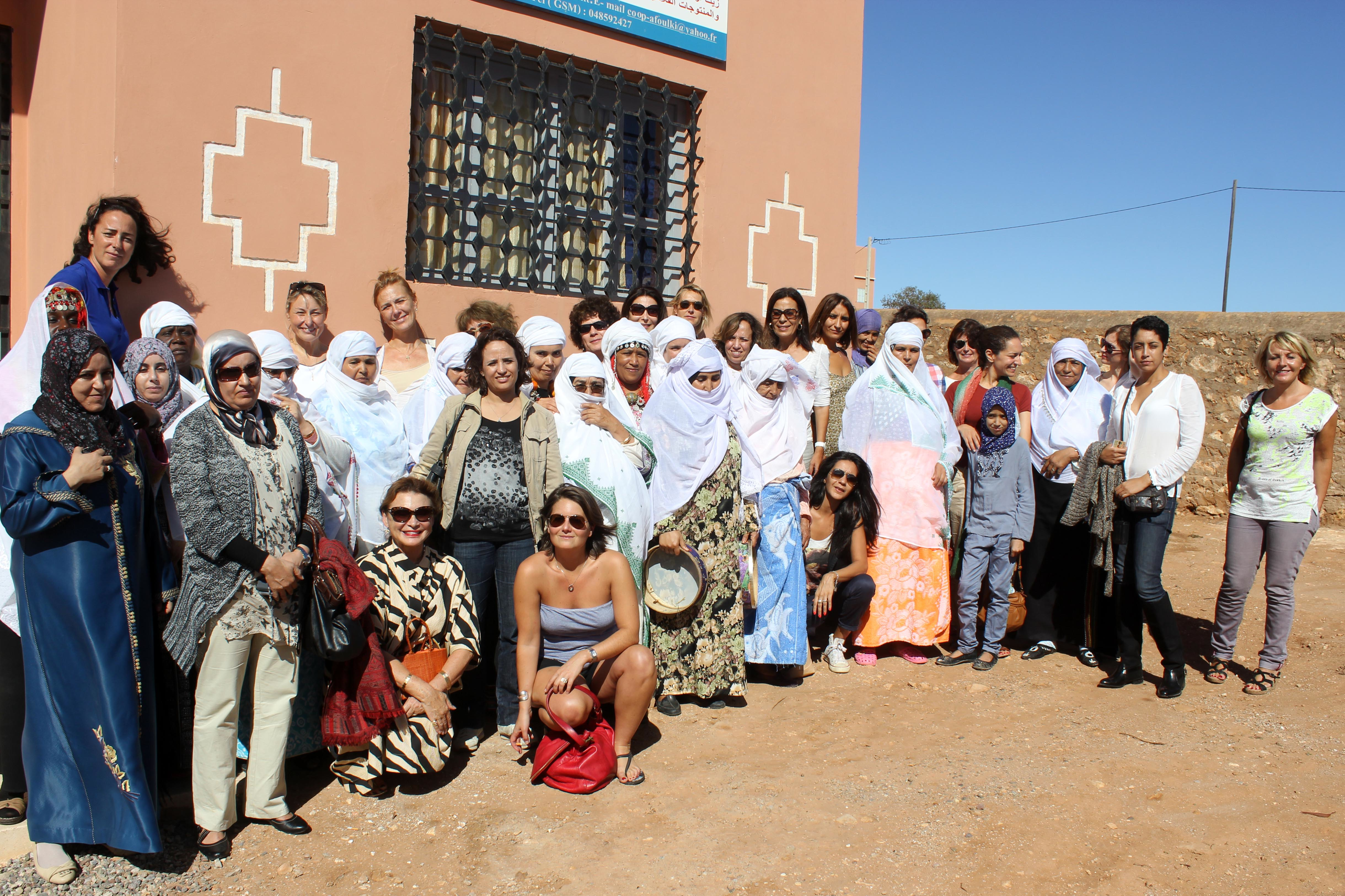 Couscous-femmes-village-Maroc-Sofitel
