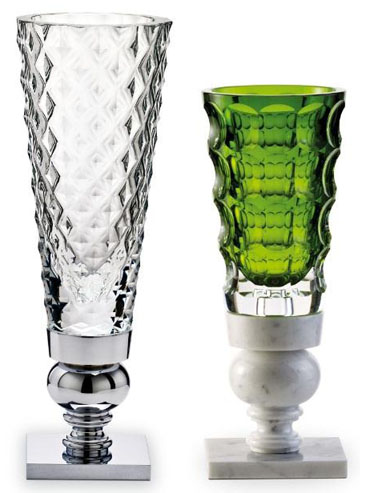 Vases Rois de la Forêt par Marcel Wanders, Grand modèle cristal