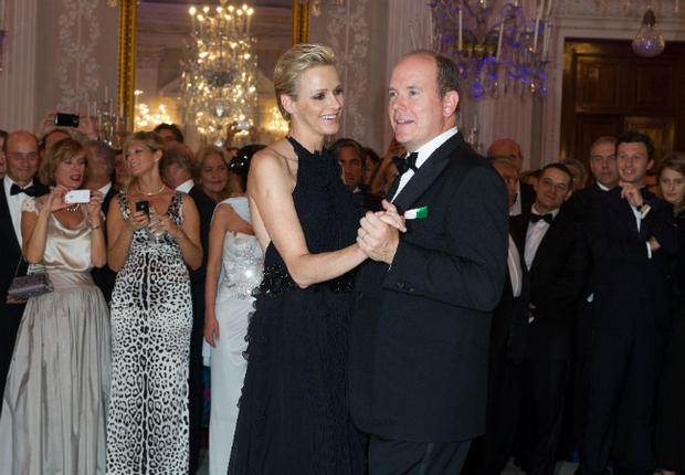 La Princesse Charlene de Monaco et le prince