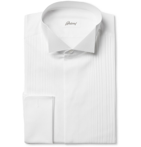 brioni tuxedo shirt