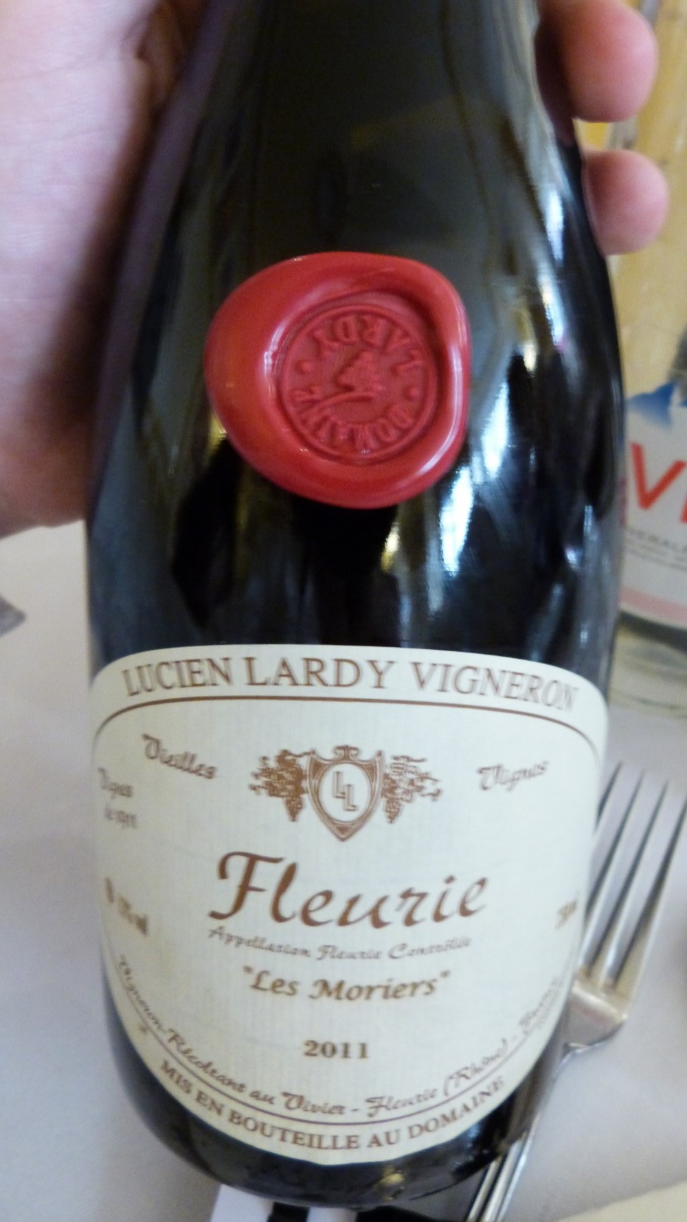 Lucien Lardy - Fleurie Les Moriers 2011