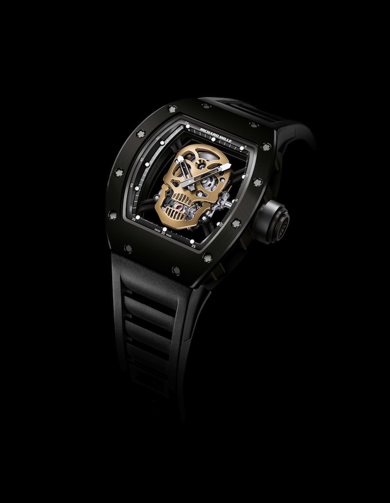 TOURBILLON RM 52-01 SKULL NANO-CERAMIQUE