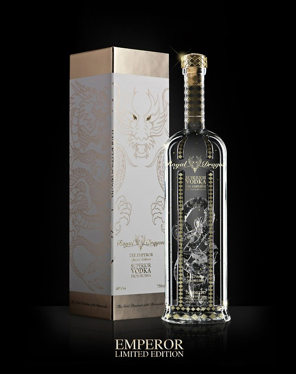 Royal Dragon Vodka Emperor Edition