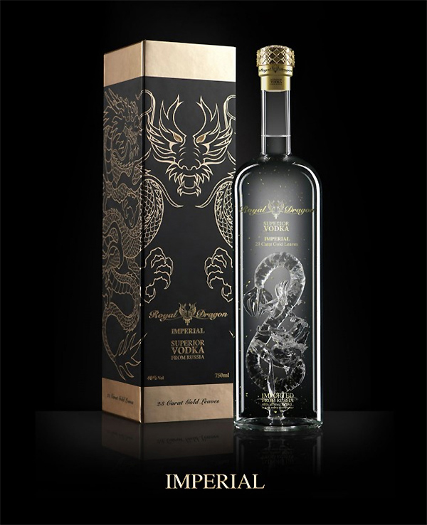 Royal Dragon Vodka Imperial Edition