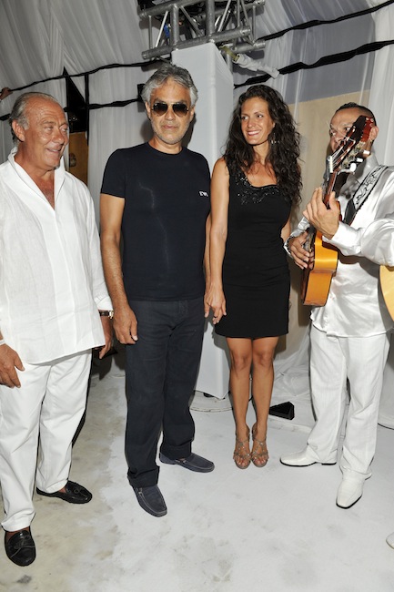 JEWELLER FAWAZ GRUOSI CELEBRATES HIS BIRTHDAY IN SARDINIA ITALY