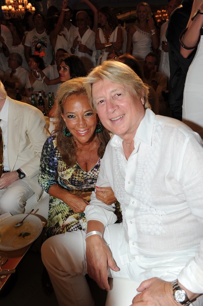 White Night Party - Fawaz Gruosi Birthday Party im Billionaire Club in Porto Cervo am 08.08.2013