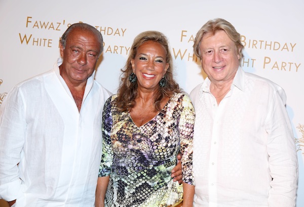 Fawaz Gruosi, Denise Rich et Peter Cervinka