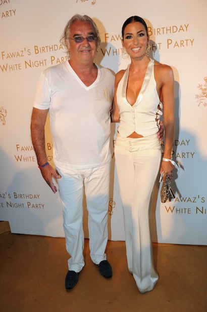 White Night Party - Fawaz Gruosi Birthday Party im Billionaire Club in Porto Cervo am 08.08.2013