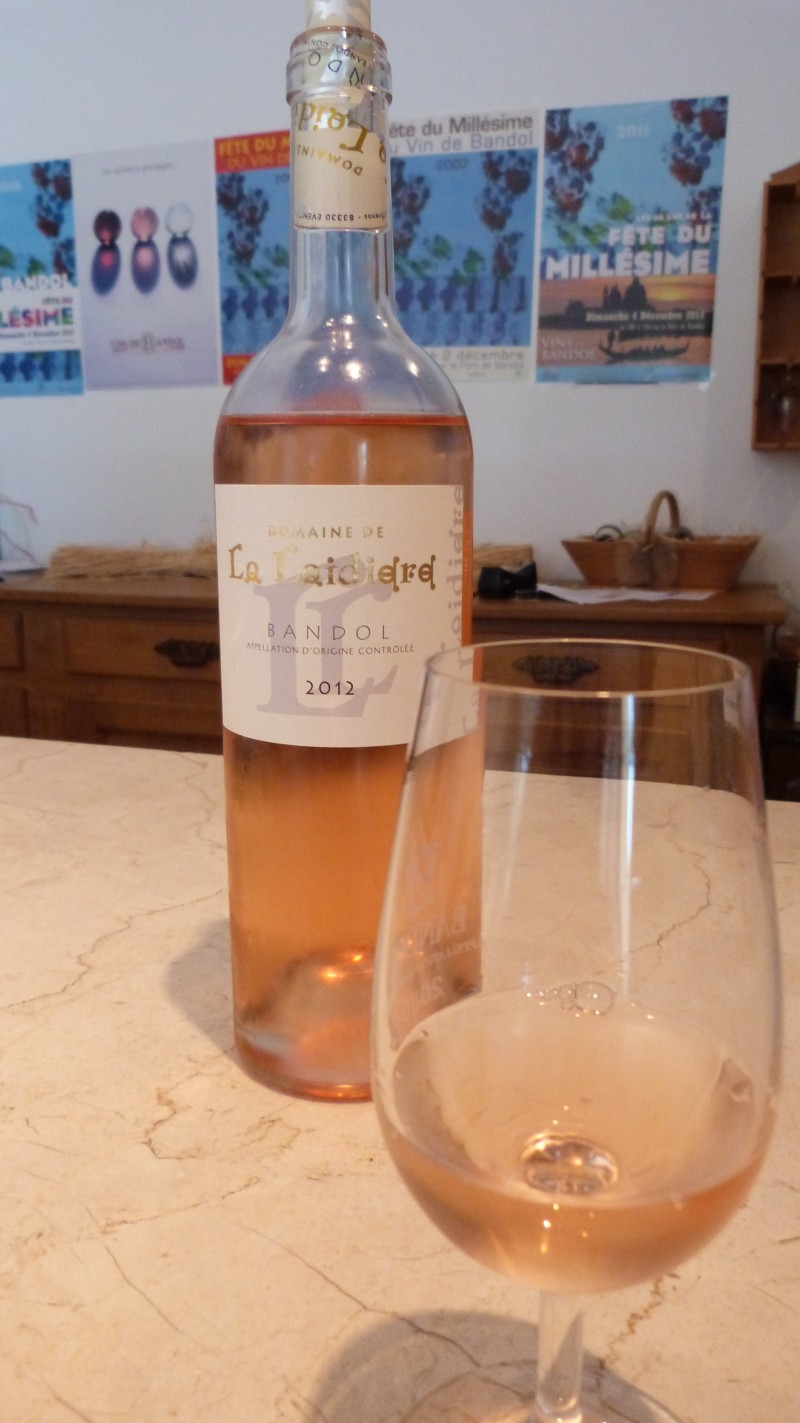 La Laidière - Bandol - Rosé 2012