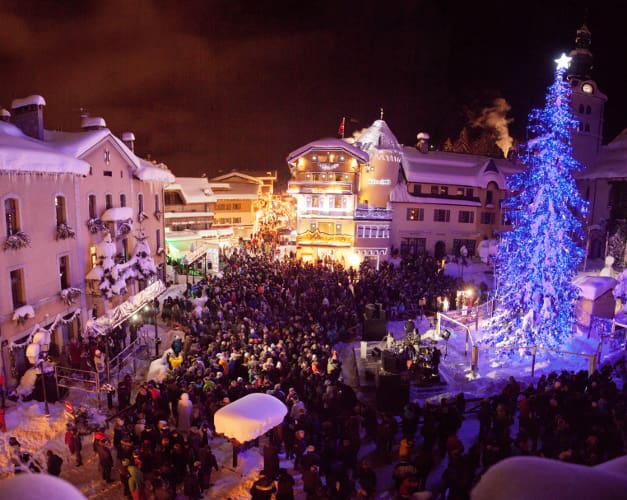 Megève lance sa saison avec le Sapin d'Art