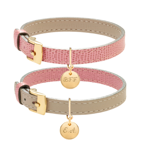 lilou_bracelet_cuir_rose_beige_medaille_1cm_plaqueor_48euros_lunite