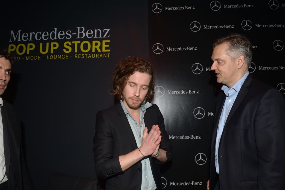 Julien Dorée et Marc Langenbrinck, Président de Mercedes Benz France mercedes6