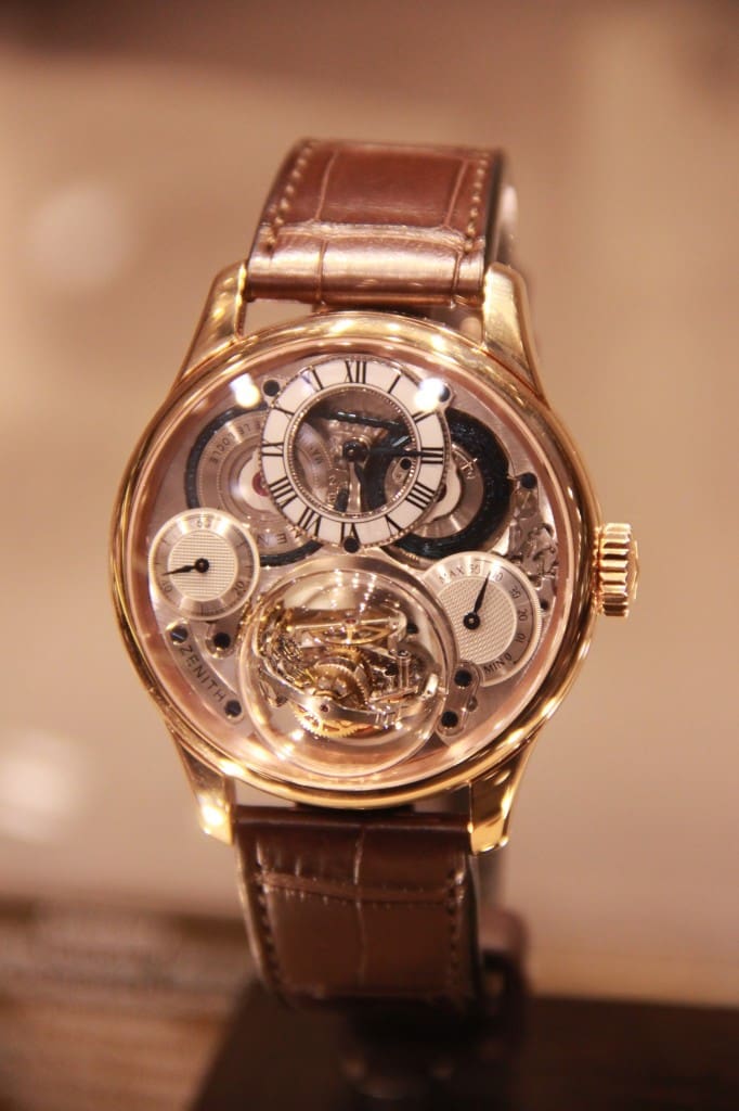 Montre Zenith, Christophe Colomb Academy. Cette complication signe l’une des avancées majeures de l’horlogerie du 21e siècle : le module gyroscopique appelé «Gravity Control », un système révolutionnaire breveté par Zenith. 208 00 euros