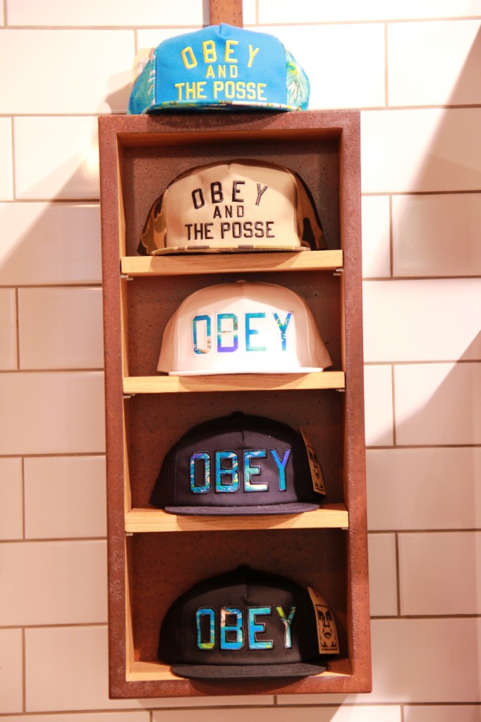 Casquettes Obey, 50 euros