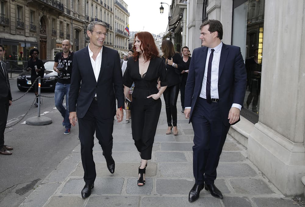 LAMBERT WiLSON, AUDREY FLEUROT ET BENJAMIN CYMERMAN