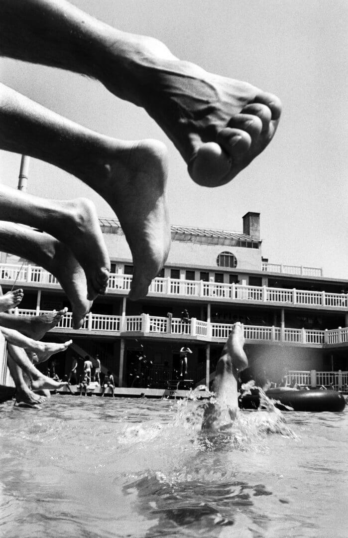 Piscine Molitor Août 1985© Jean-Baptiste Talbourdet