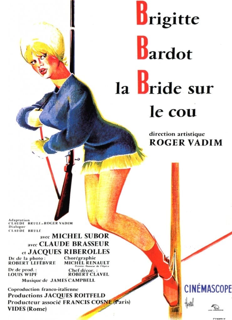 Affiche La bride sur le cou 120cm x 160cm