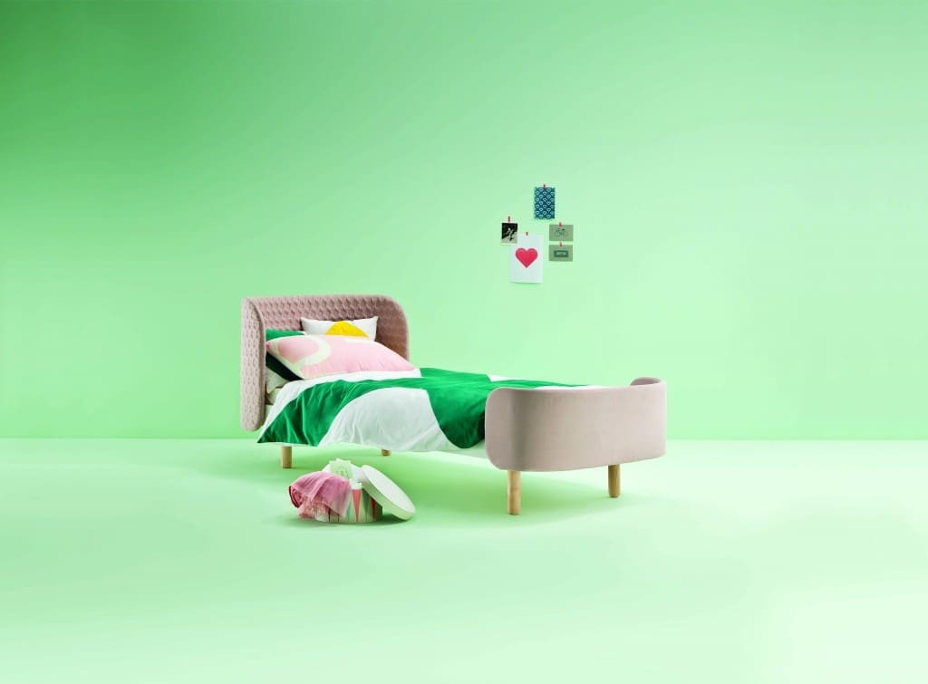 Softly single bed - Dot & Cross - 1043€