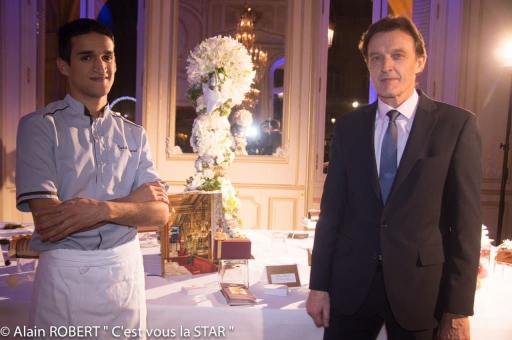Mourad Rachdi et Christian David, Directeur du Grand Véfour
