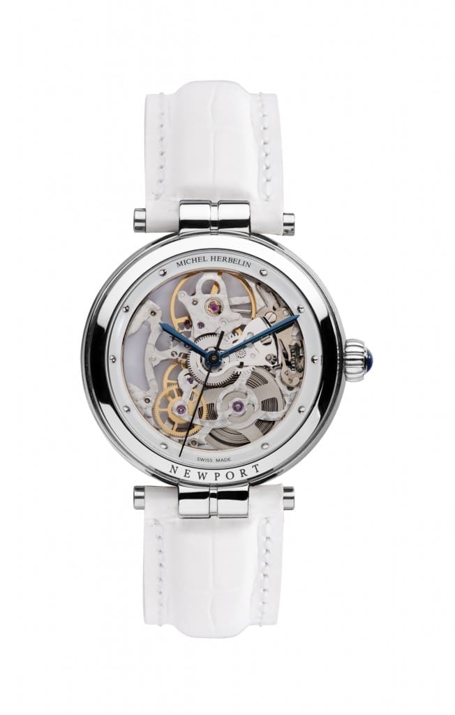 Montre Michel Herbelin Newport Yacht Club Squelette pour femmes.