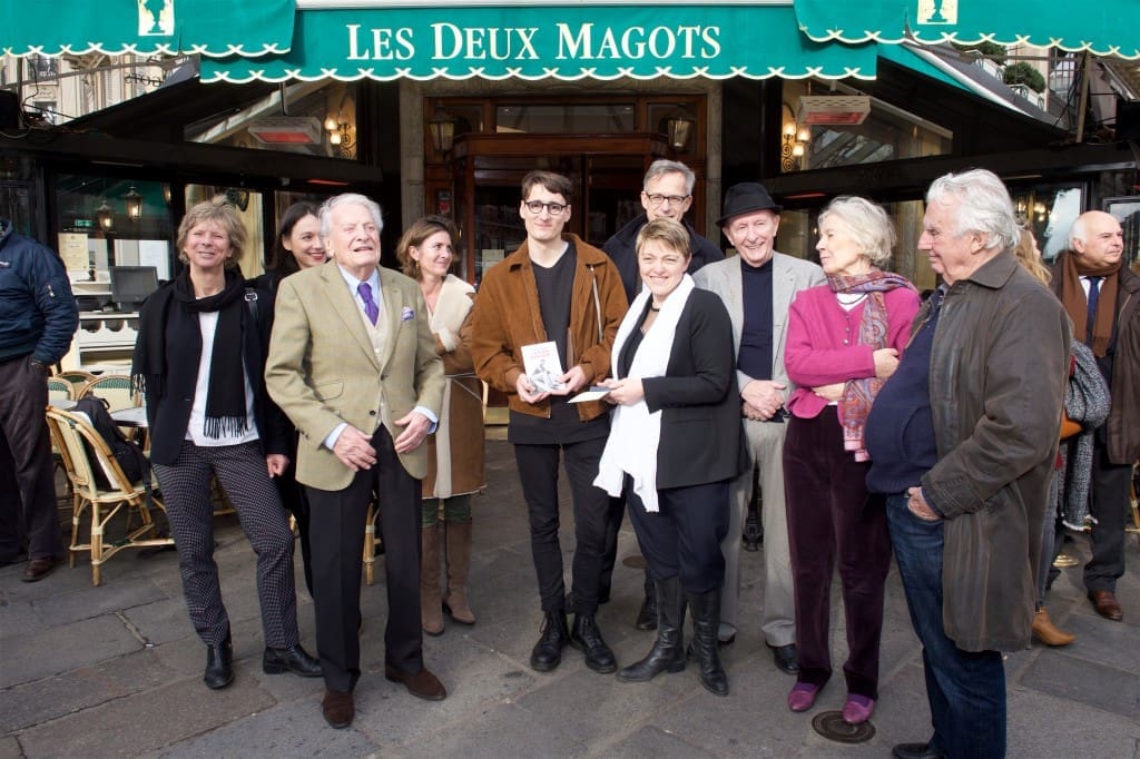 Les membres du Jury 2016 - Pierre Adrian, lauréat du Prix Littéraire des Deux Magots 2016 © Julio Piatti