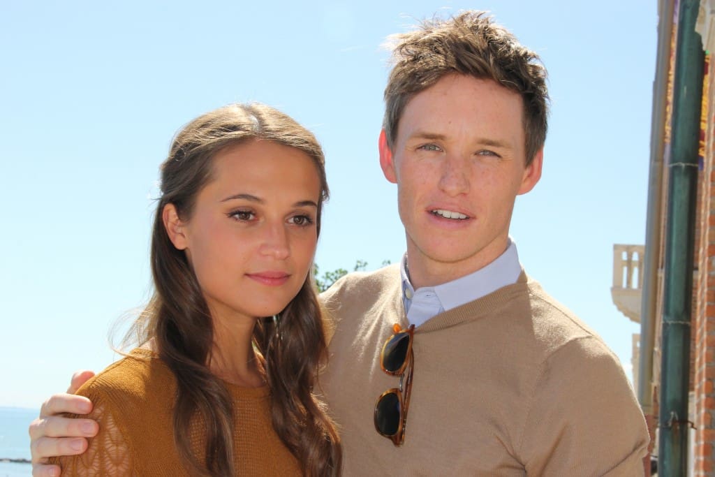 Alicia Vikander et Eddie Redmayne