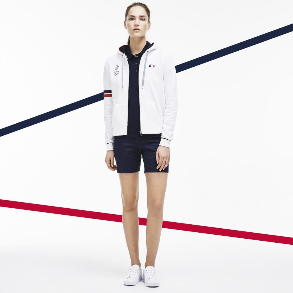 Lacoste France Olympique. Tenue Village