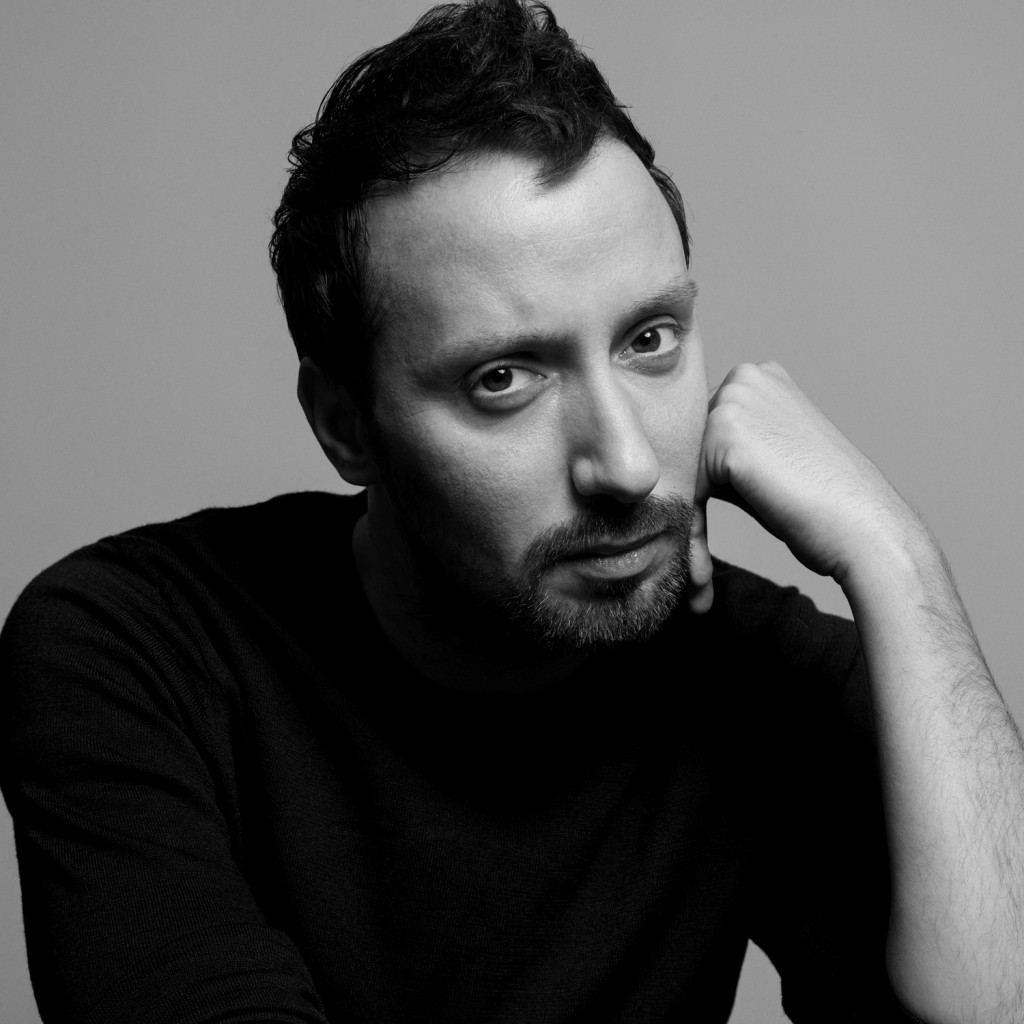Anthony Vaccarello. portrait by inez and vinoodh.