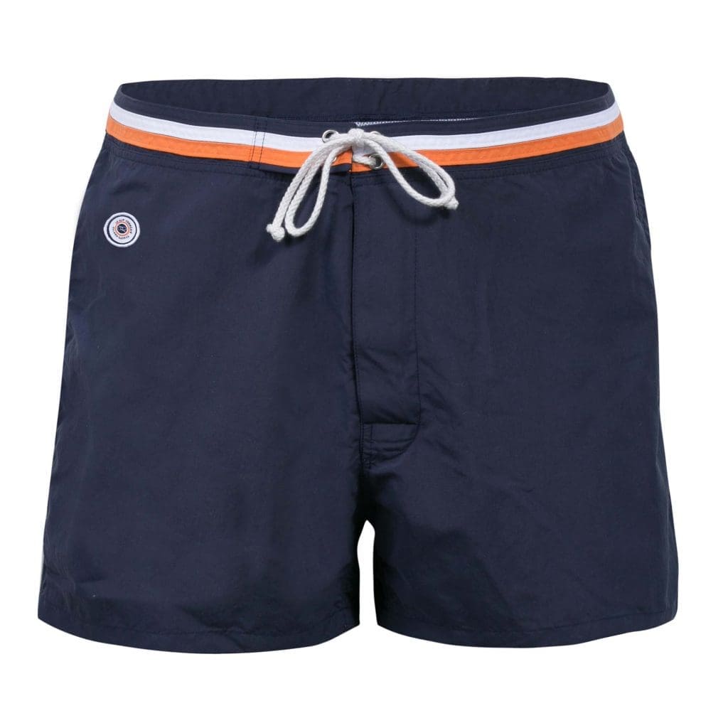 RG16 - Short de bain Roland-Garros par Le Slip Fran◊ais - Coloris marine - 110e