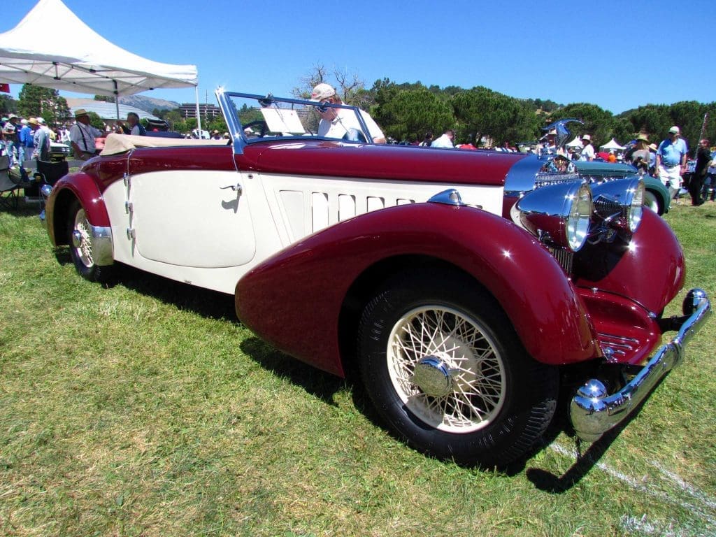 1936 Hispano-Suiza K6 Convertible, coachwork by Pourtout - David Berry