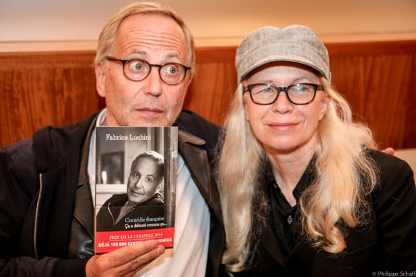 Fabrice Luchini et Dominique Issermann
