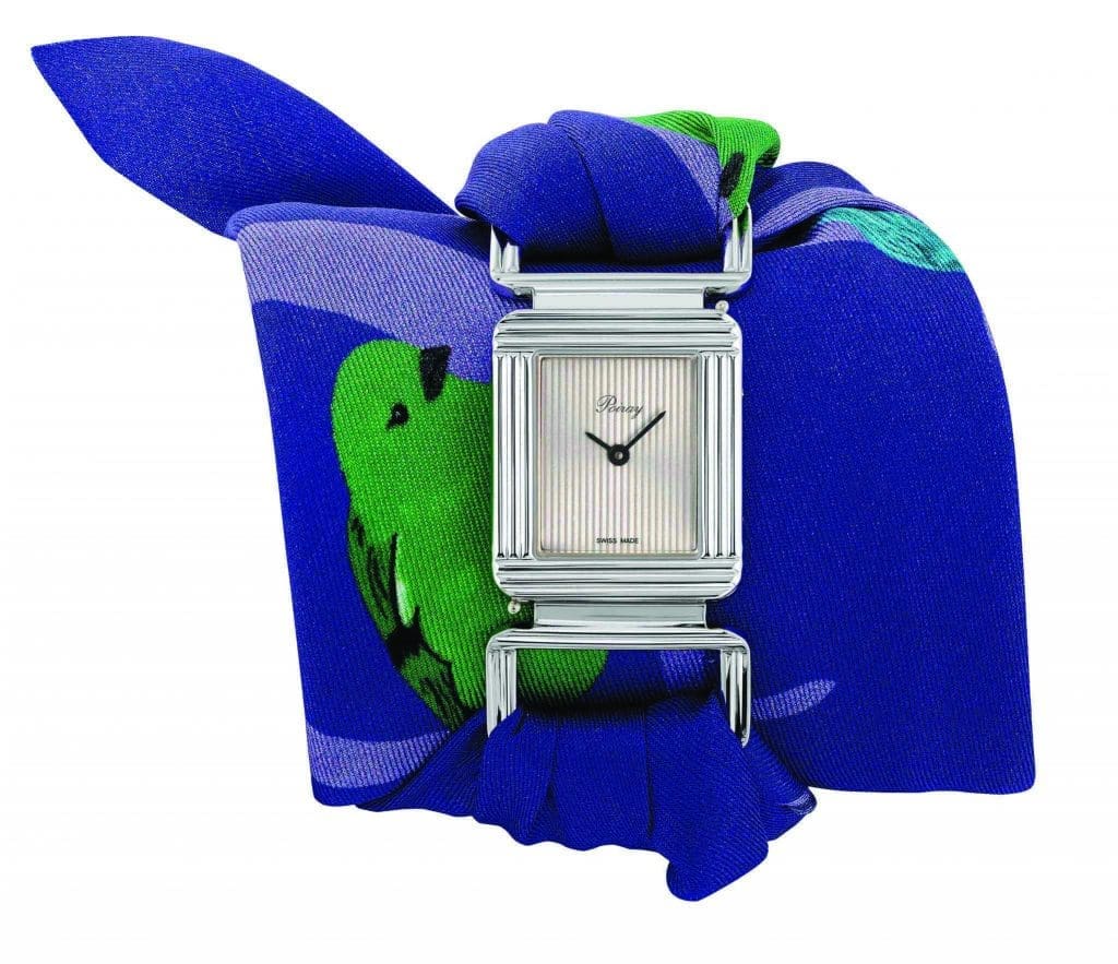 Montre foulard Bleu v2