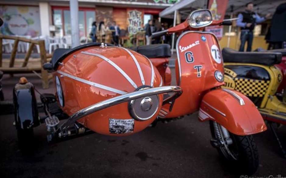 Vespa side 160-GT 1973, Franck-Mayet