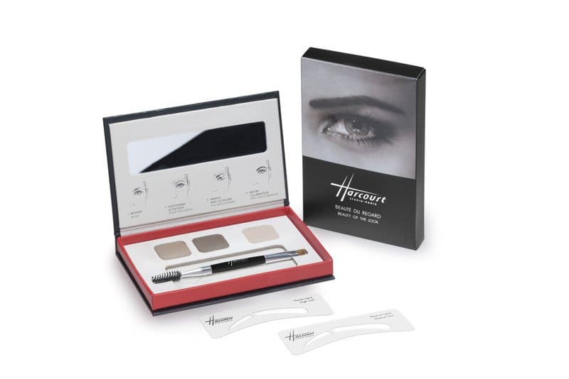 Boîte mise en beauté sourcils. Harcourt.