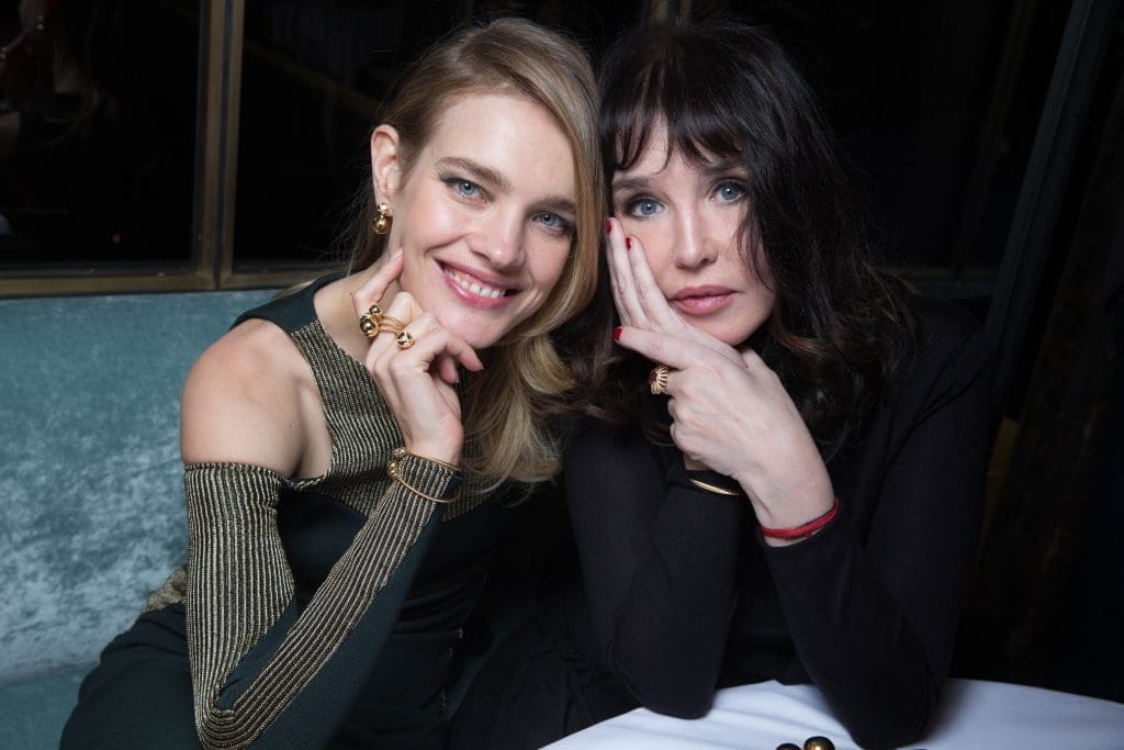 natalia vodianova et isabelle adjani