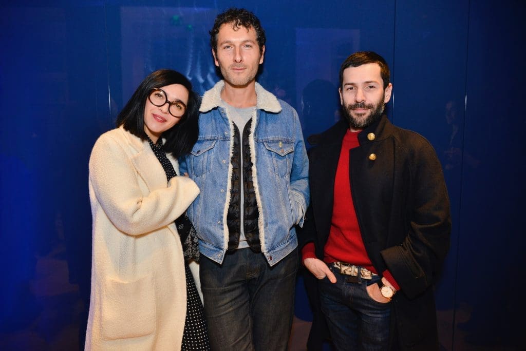 Sylvie Hoarau (Brigitte), Simon Buret (Aaron) et Alexis Mabille 