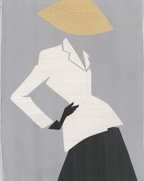 Ensemble Bar, printemps-été 1947, ligne Corolle. Bar Suit, spring-summer 1947, Corolle line.
© Mats Gustafson