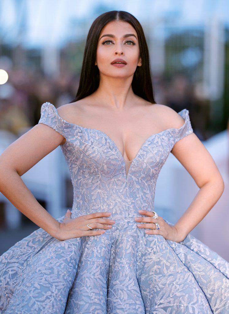 CANNES, FRANCE - MAY 19:  Aishwarya Rai Bachchan attends the "Okja" screening during the 70th annual Cannes Film Festival at Palais des Festivals on May 19, 2017 in Cannes, France.  (Photo by Andreas Rentz/Getty Images)