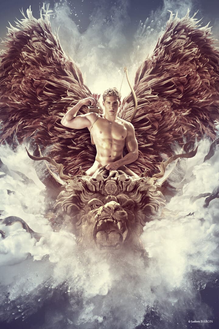 Ludovic Baron signe le Calendrier Dieux du Stade 2019 FIRSTLUXE